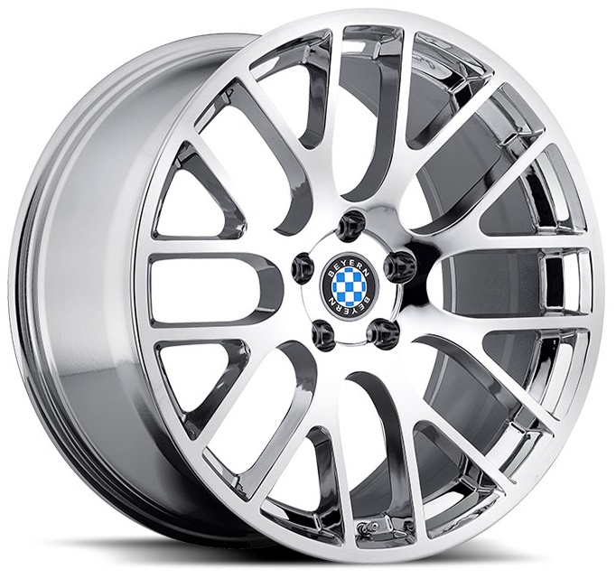 Beyern Spartan 8.5Jx18 5x120 ET30 DIA72.6 Chrome