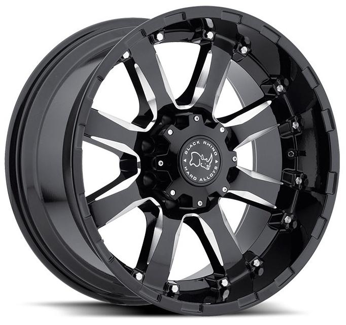 Black Rhino Sierra 9Jx18 8x165 ET12 DIA220