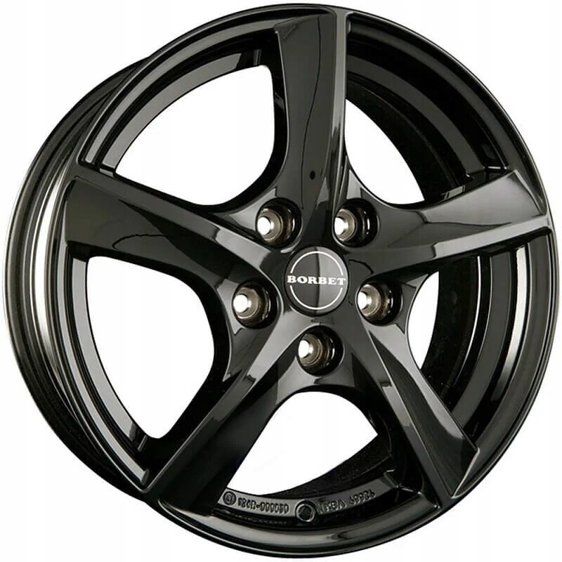 Borbet TL 6.5Jx16 5x112 ET46 DIA57.1 black glossy