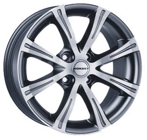 Borbet X8 7Jx16 4x108 ET25 DIA65.1