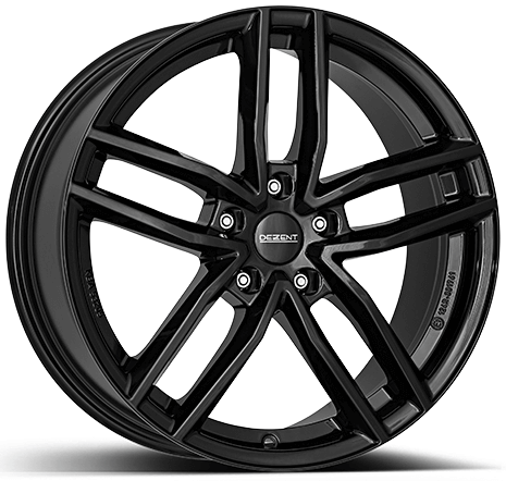 DEZENT TR 8Jx18 5x112 ET46 DIA66.6 Black