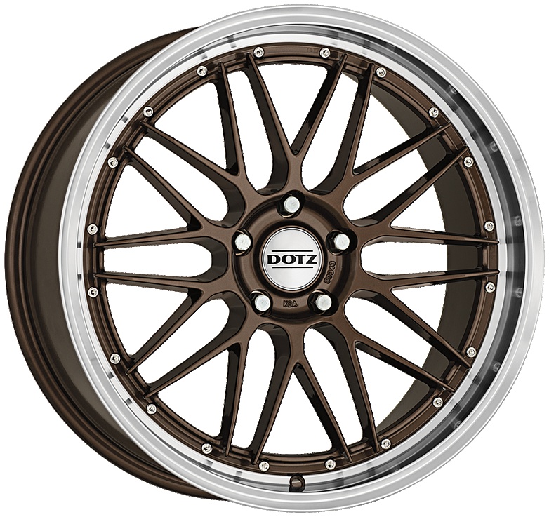 Dotz Revvo 9.5Jx20 5x112 ET35 DIA70.1 bronze polished lip