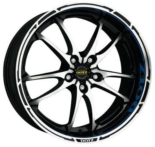 Dotz Tupac 8.5Jx19 5x114.3 ET35 DIA71.6