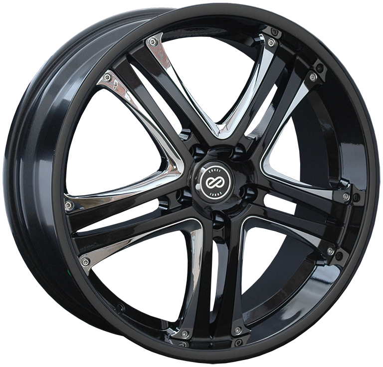 Enkei SH53 7.5Jx18 5x114.3 ET42 DIA72.6 BK+CH