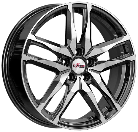 iFree Бомбей 6.5Jx18 5x108 ET43 DIA65.1 Блэк Джек