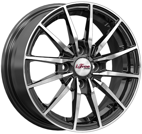 iFree Финчер 5.5Jx14 4x108 ET35 DIA63.4 Блэк Джек