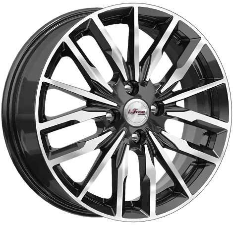 iFree Миконос 6Jx16 5x100 ET38 DIA57.1 блэк джек