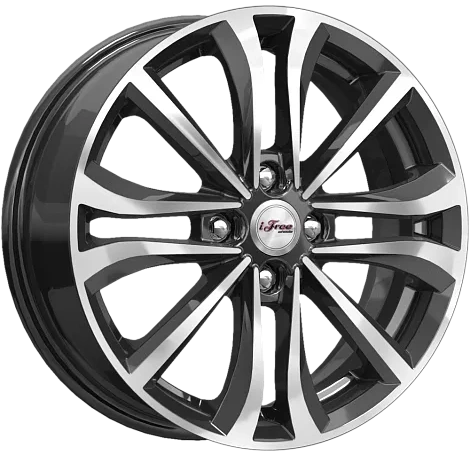 iFree Панган 6Jx16 4x100 ET45 DIA60.1 блэк джек