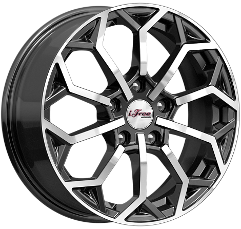 iFree Спейс-Нидл 6.5Jx16 5x114.3 ET45 DIA67.1 блэк джек