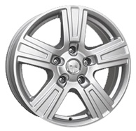 КиК Алыкель 8Jx17 5x130 ET55 DIA71.6 Сильвер