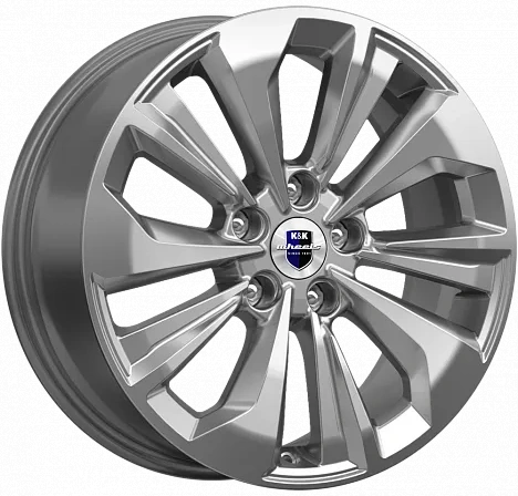 КиК Авиор 7Jx17 5x114.3 ET45 DIA67.1 дарк платинум