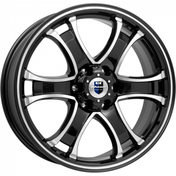 КиК Балеар 7.5Jx18 6x139.7 ET38 DIA67.1 Алмаз черный