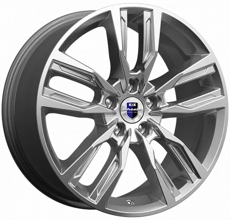 КиК Борэй 8Jx18 5x112 ET25 DIA66.6 дарк платинум