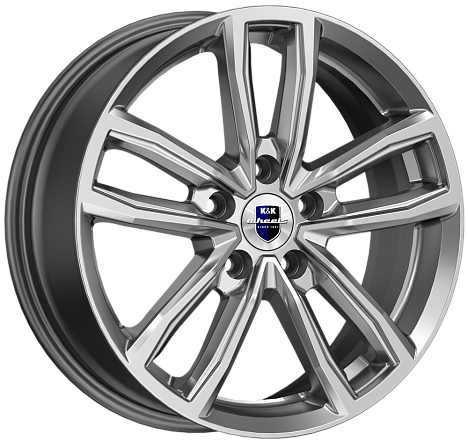 КиК Каланг 6.5Jx17 5x139.7 ET40 DIA98.1 Дарк платинум
