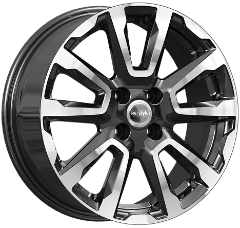 КиК КС1026 6.5Jx16 4x100 ET46 DIA54.1 Алмаз черный