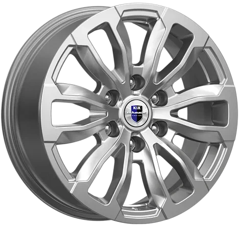 КиК Меконг 7.5Jx18 6x139.7 ET25 DIA106.1 Дарк платинум