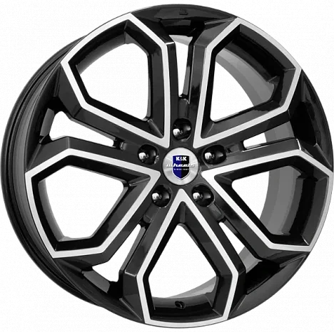 КиК Пандора 8.5Jx19 5x108 ET35 DIA65.1 алмаз черный