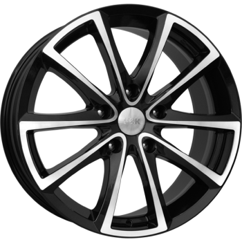 КиК Сансара 8.5Jx18 5x108 ET45 DIA67.1 алмаз черный