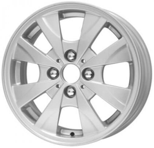 КиК Сонар 5.5Jx14 4x98 ET35 DIA58.5 Сильвер