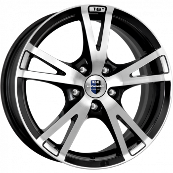 КиК Вольт 6.5Jx16 5x114.3 ET38 DIA67.1 алмаз черный