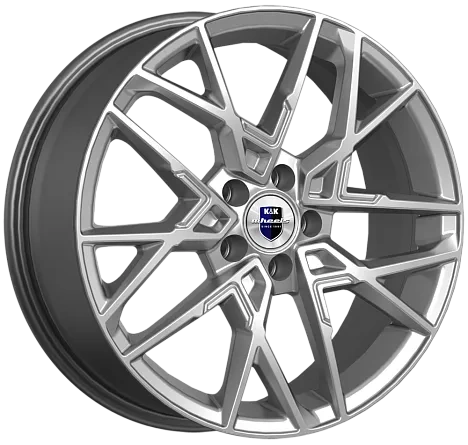 КиК Вудроф 7Jx18 5x112 ET43 DIA57.1 Дарк платинум