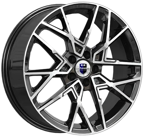 КиК Вудроф 7Jx18 5x108 ET41 DIA59.6 Алмаз черный