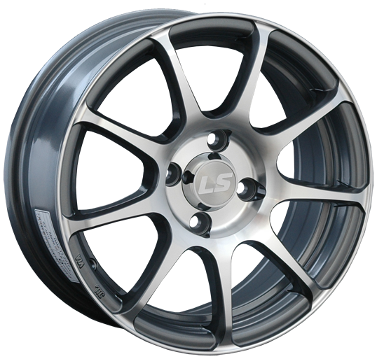 LS Wheels BY802 6Jx14 4x108 ET25 DIA73.1 GMF