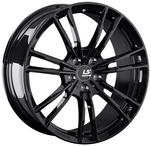 LS Wheels FG06 8.5Jx19 5x112 ET25 DIA66.6 BK