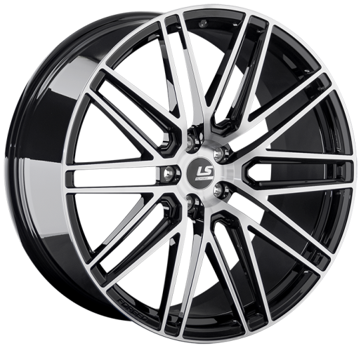 LS Wheels FG12 9.5Jx22 5x112 ET45 DIA66.6 BKF