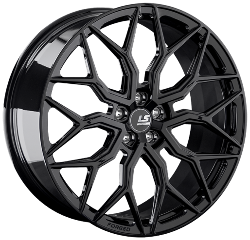 LS Wheels FG13 9.5Jx21 5x120 ET49 DIA72.6 BK
