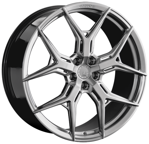 LS Wheels FG14 9.5Jx21 5x114.3 ET38 DIA67.1 HPB