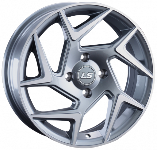LS Wheels LS 1003 6.5Jx16 4x108 ET40 DIA63.4 GMF