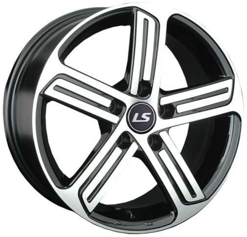 LS Wheels LS 1041 6.5Jx16 5x112 ET33 DIA57.1 BKF