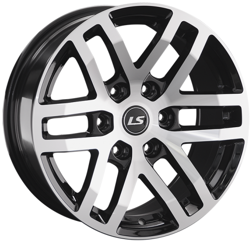 LS Wheels LS 1279 8.5Jx17 6x139.7 ET30 DIA106.1 BKF