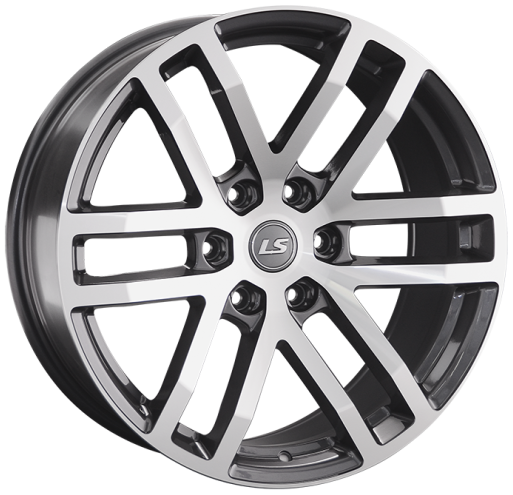 LS Wheels LS 1279 8.5Jx17 6x139.7 ET25 DIA67.1 GMF