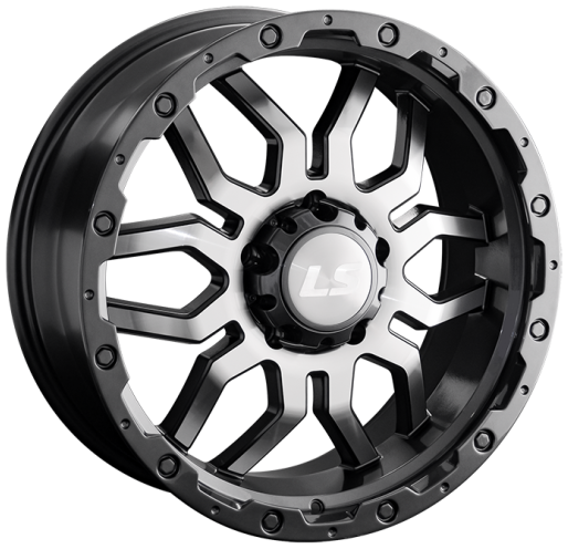 LS Wheels LS 1285 7Jx16 5x139.7 ET10 DIA108.1 GMF
