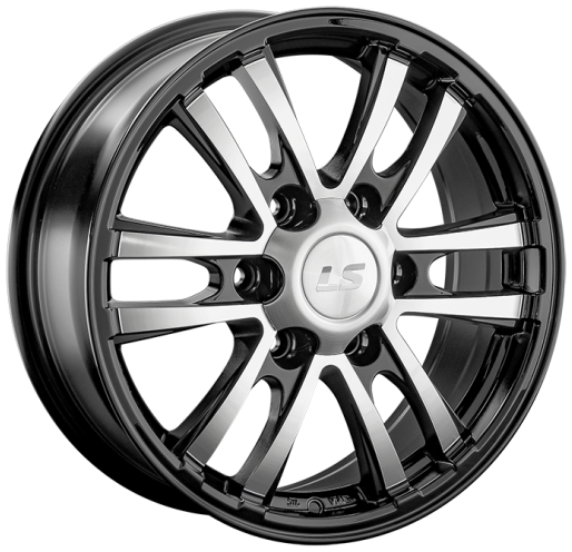 LS Wheels LS 1287 7Jx17 6x139.7 ET38 DIA67.1 BKF
