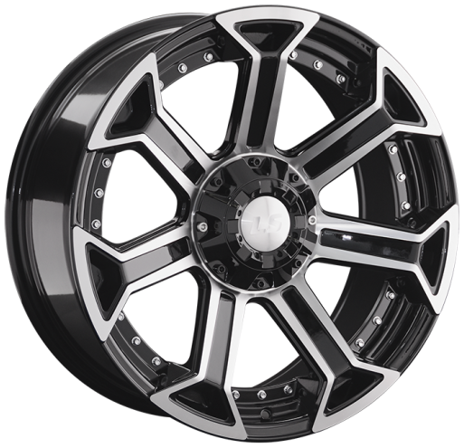 LS Wheels LS 1293 9Jx20 6x139.7 ET20 DIA106.1 BKF