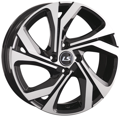 LS Wheels LS 1307 6.5Jx16 4x100 ET40 DIA60.1 BKF