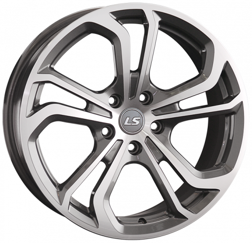 LS Wheels LS 1310 8Jx18 5x114.3 ET45 DIA67.1 GMF