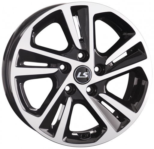 LS Wheels LS 1316 6.5Jx16 5x114.3 ET45 DIA67.1 BKF