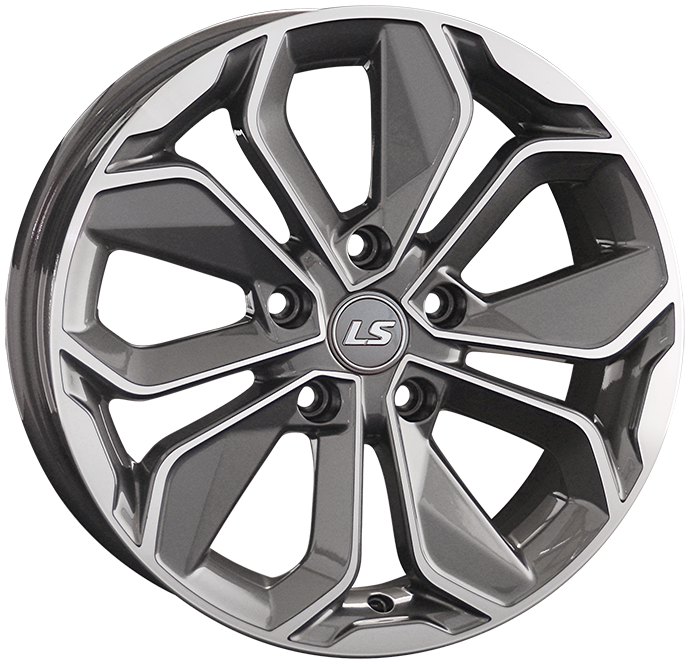 LS Wheels LS 1318 6.5Jx16 5x114.3 ET40 DIA67.1 GMF