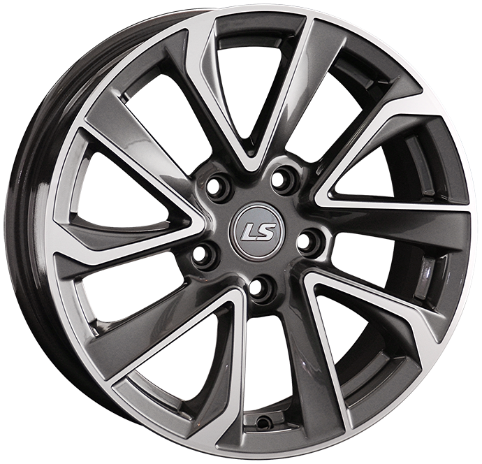 LS Wheels LS 1319 6.5Jx16 5x114.3 ET40 DIA67.1 GMF