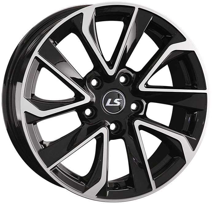 LS Wheels LS 1319 6.5Jx16 5x114.3 ET40 DIA67.1 BKF