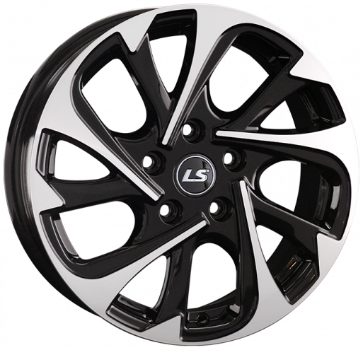 LS Wheels LS 1320 6.5Jx16 5x114.3 ET45 DIA67.1 BKF