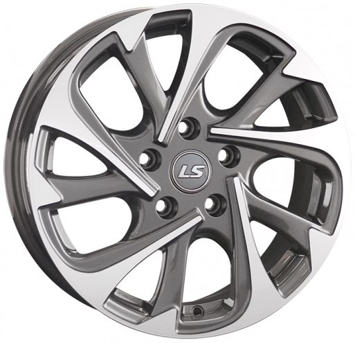 LS Wheels LS 1320 6.5Jx16 5x114.3 ET40 DIA67.1 GMF