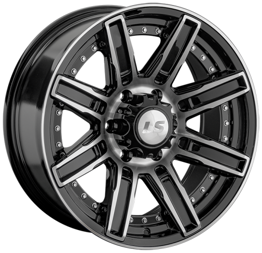LS Wheels LS 1353 9Jx18 6x139.7 ET20 DIA106.1 BKF