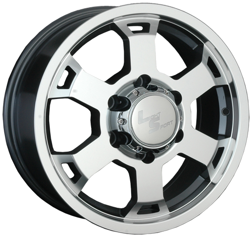 LS Wheels LS 326 7Jx16 6x139.7 ET38 DIA100.1 GMF