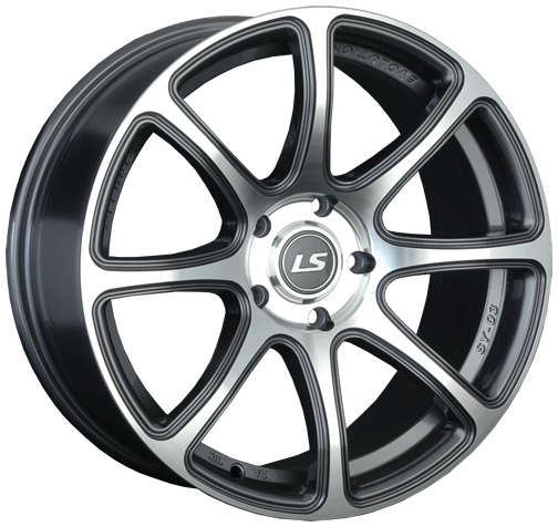 LS Wheels LS 327 7.5Jx17 5x114.3 ET40 DIA73.1 GMF