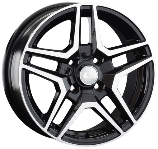 LS Wheels LS 854 7.5Jx17 5x114.3 ET45 DIA67.1 BKF